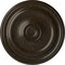 Ekena Millwork Kepler Traditional Medallion (For Canopies up to 3 3/4"), 15 7/8"OD x 1 1/2"P, Stone Hearth Crackle CM16KPSHC - alternate 1